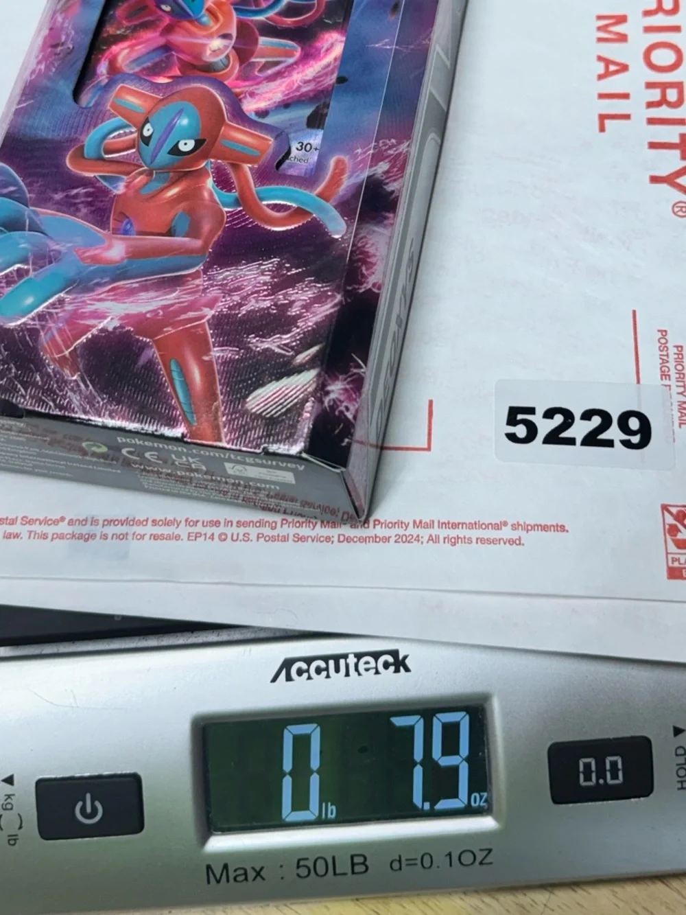 Pokemon TCG Deoxys V Battle Deck 60 Card Ready to Play Sealed New